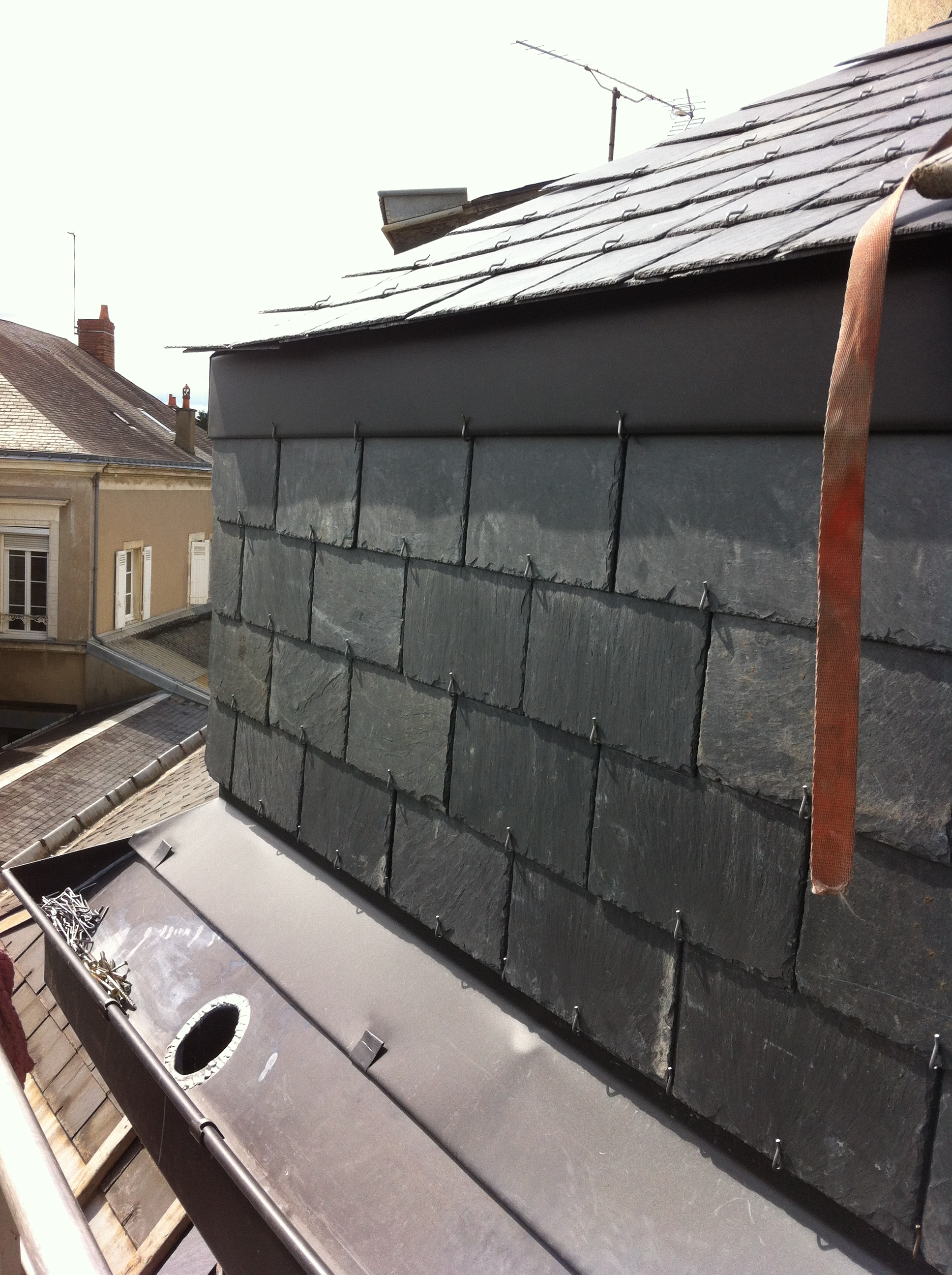 Surélévation d'un comble et isolation